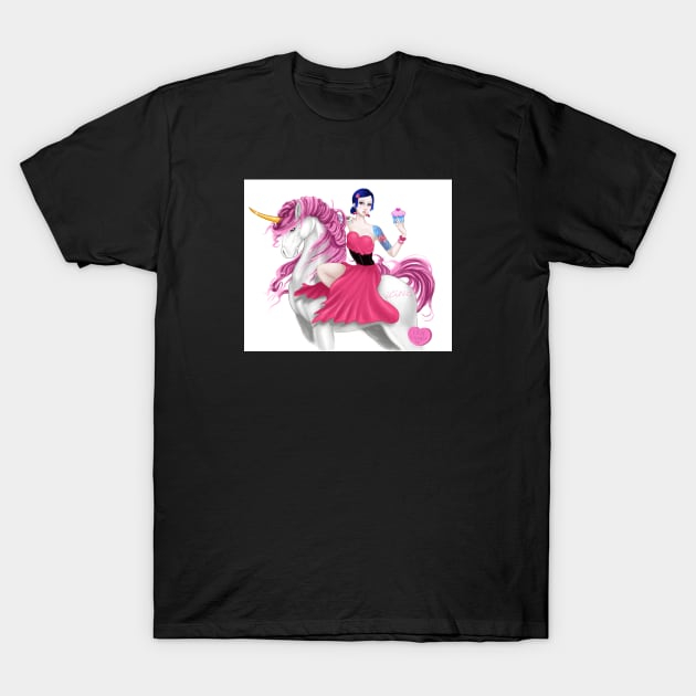 Gala Darling T-Shirt by Erin Chance